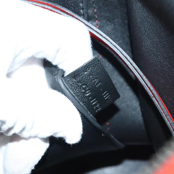 CELINE Edge Hand Bag Leather Orange Silver - Picture 13 of 13